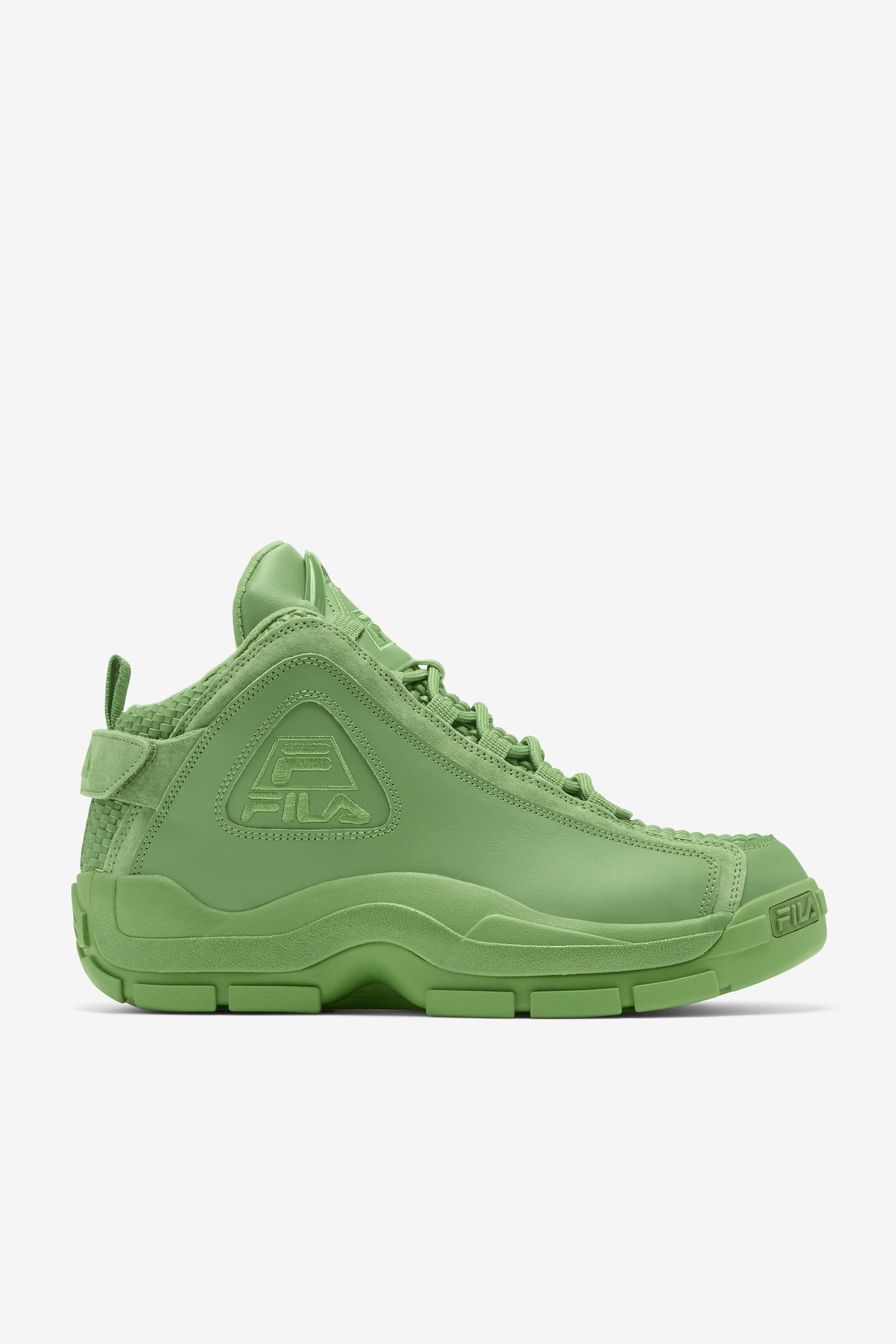 Grant Hill 2 Woven Green Basketball Shoes | Fila 1BM01364